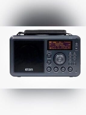 Eton Elite Field Radio | Bluetooth AM/FM Clock Radio | Shortwave Portable